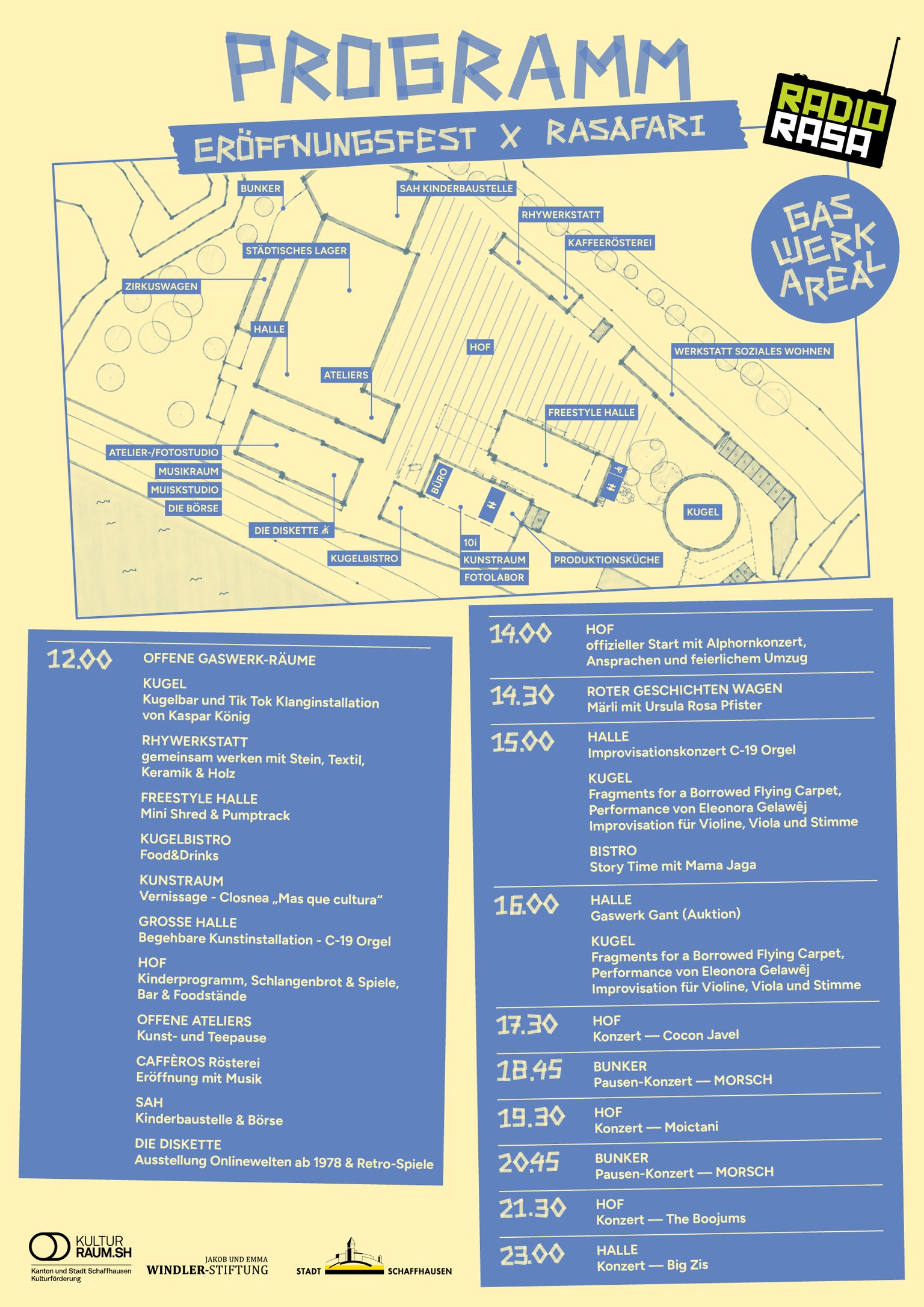 Eröffnungsfest am 30. Mai
